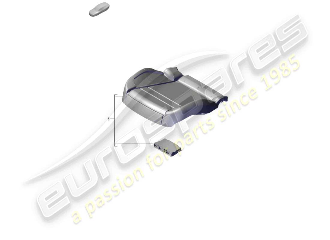 porsche 2026 (cayenne e3 pa) kit de réparation pour capteur de siège occupé uniquement pour : états-unis canada schéma des pièces