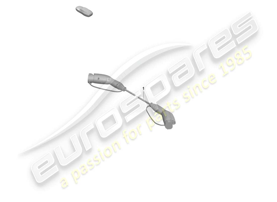 porsche 2022 (taycan 9j1-1) câble de charge pour borne de recharge publique schéma des pièces