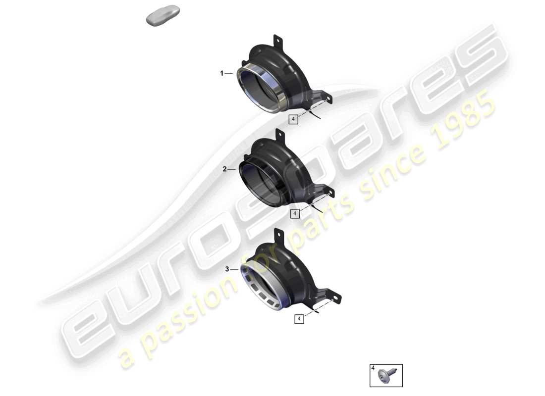porsche 2025 (992-2) tuyau d'échappement pour système d'échappement sport schéma des pièces