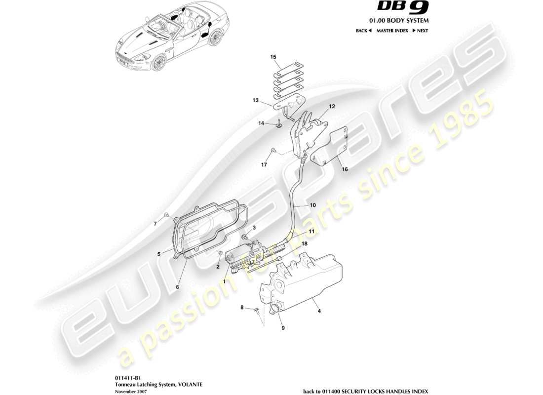 schéma de pièce contenant le numéro de pièce 701196