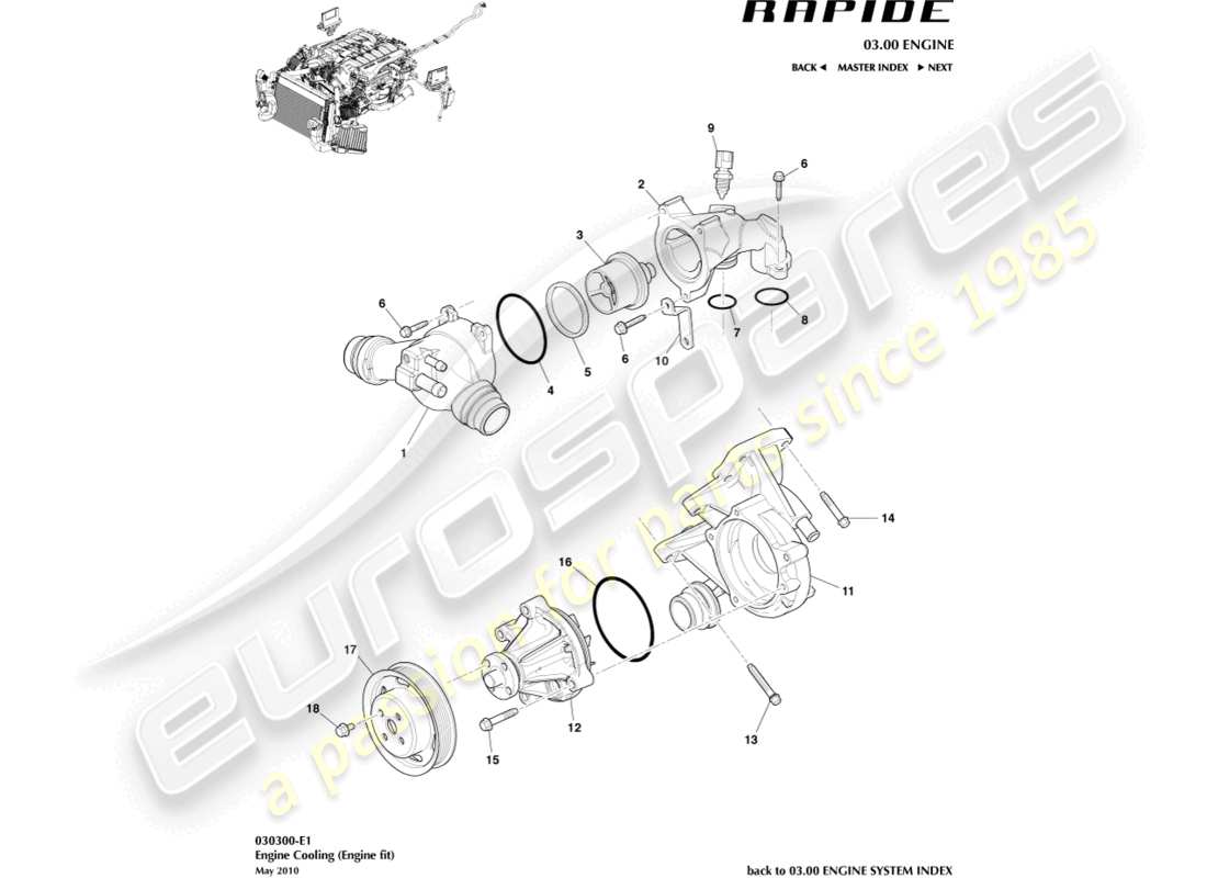 schéma de pièce contenant le numéro de pièce 8g43-8a513-ba