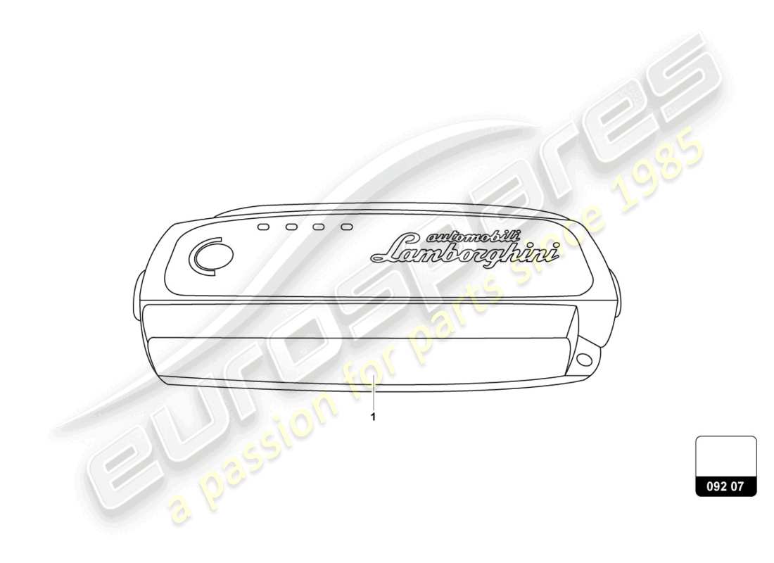 lamborghini huracan tecnica (accessories) chargeur de batterie schéma des pièces