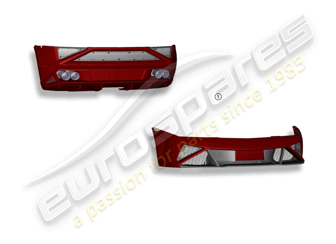 lamborghini lp560-4 spider (accessories) ensemble de rénovation schéma des pièces