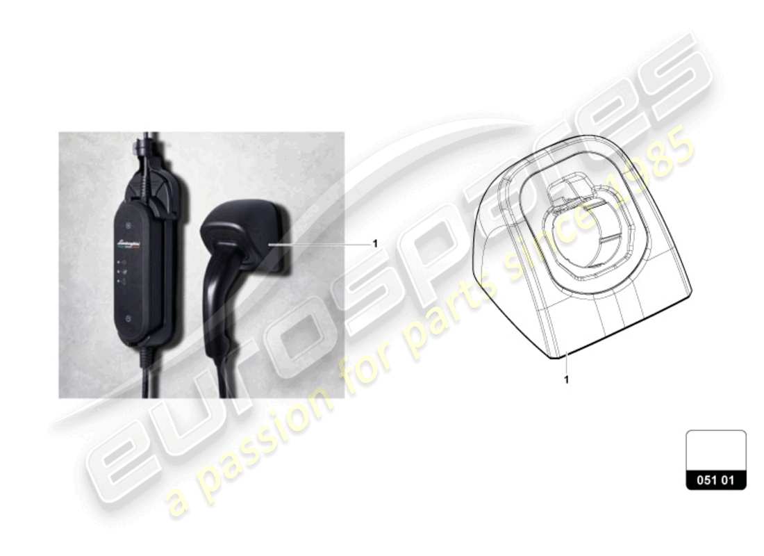lamborghini revuelto coupe (accessories) prise de charge schéma des pièces