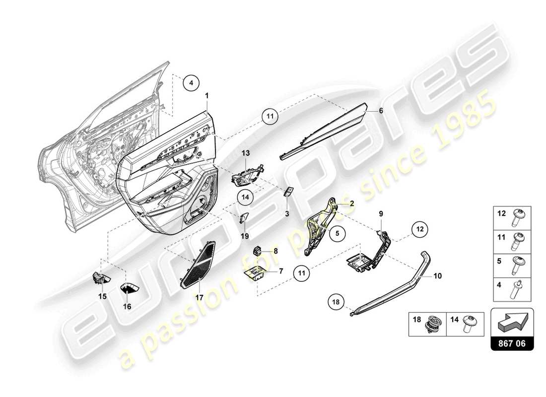 schéma de pièce contenant le numéro de pièce 4ml959908a6ps