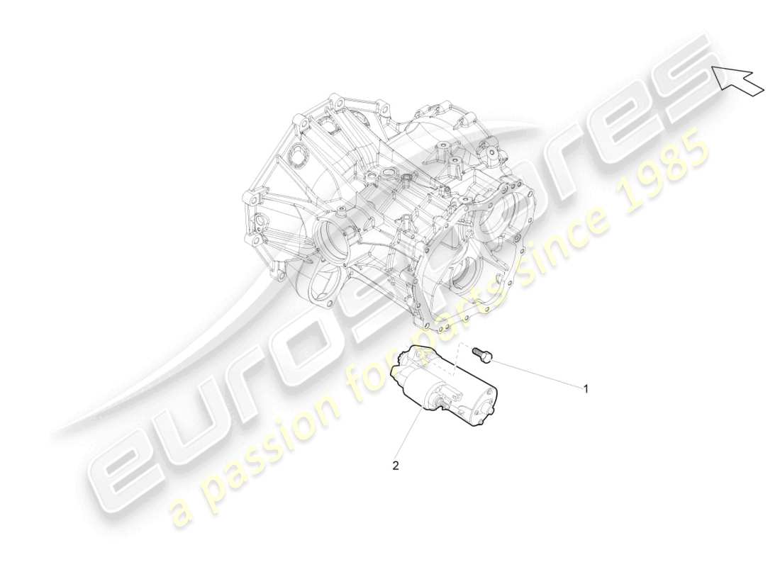 un schéma de pièces du catalogue de pièces lamborghini superleggera (2008)