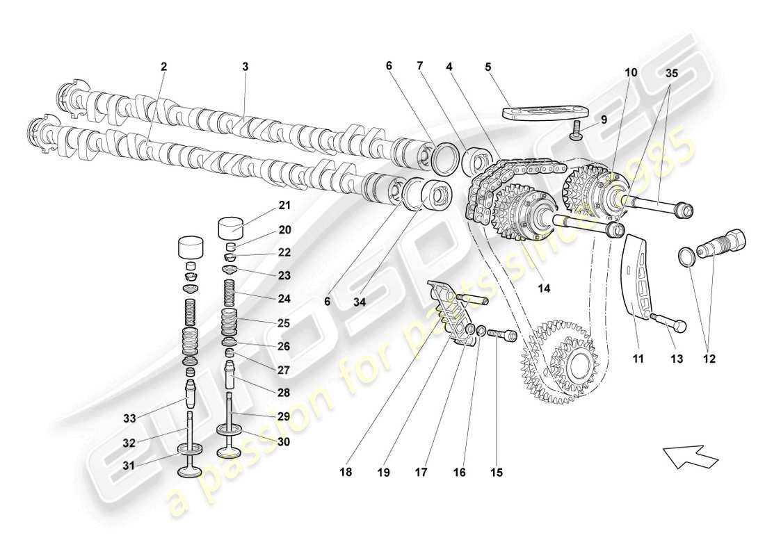 schéma de pièce contenant le numéro de pièce 07m109320ap