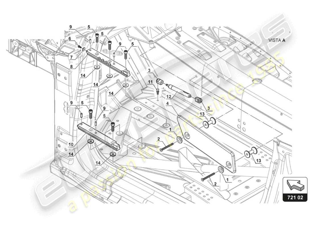 schéma de pièce contenant le numéro de pièce n10518404