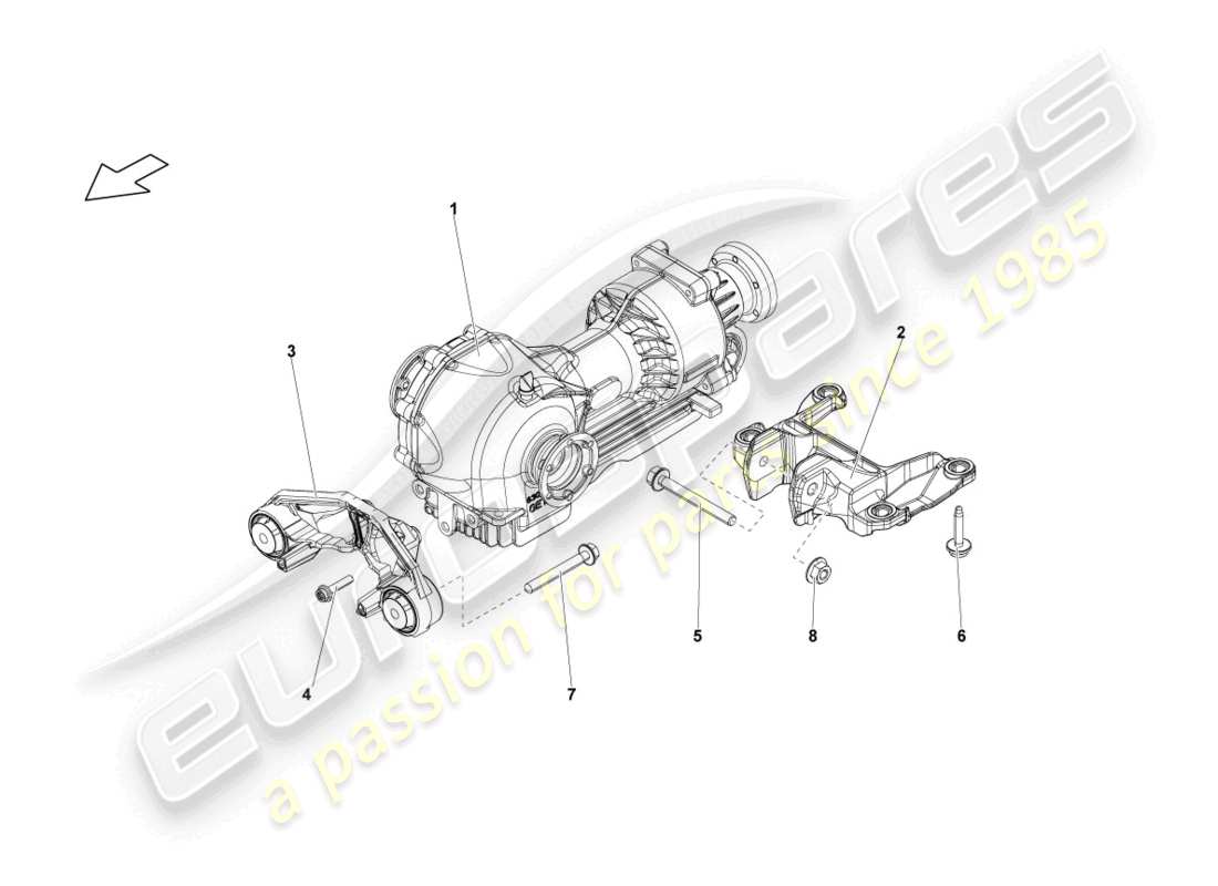 un schéma de pièces du catalogue de pièces lamborghini lp570-4 sl (2013)