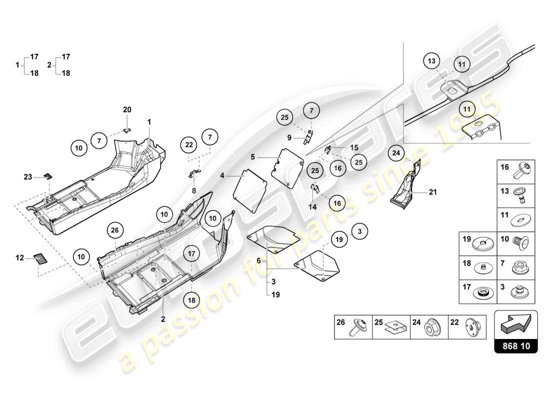 schéma de pièce contenant le numéro de pièce 4t2863367dqg8
