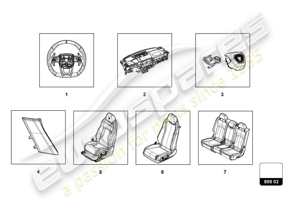 schéma de pièce contenant le numéro de pièce 4ml885703bqg8