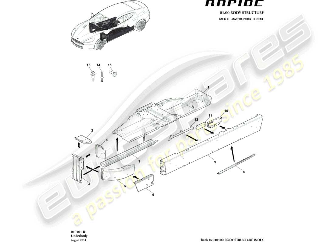 schéma de pièce contenant le numéro de pièce ad43-f10020-aa/s