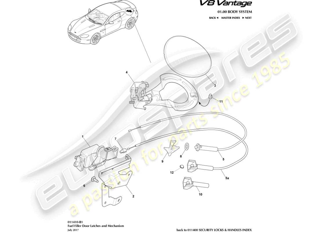 schéma de pièce contenant le numéro de pièce gd2y-c405a02-ba
