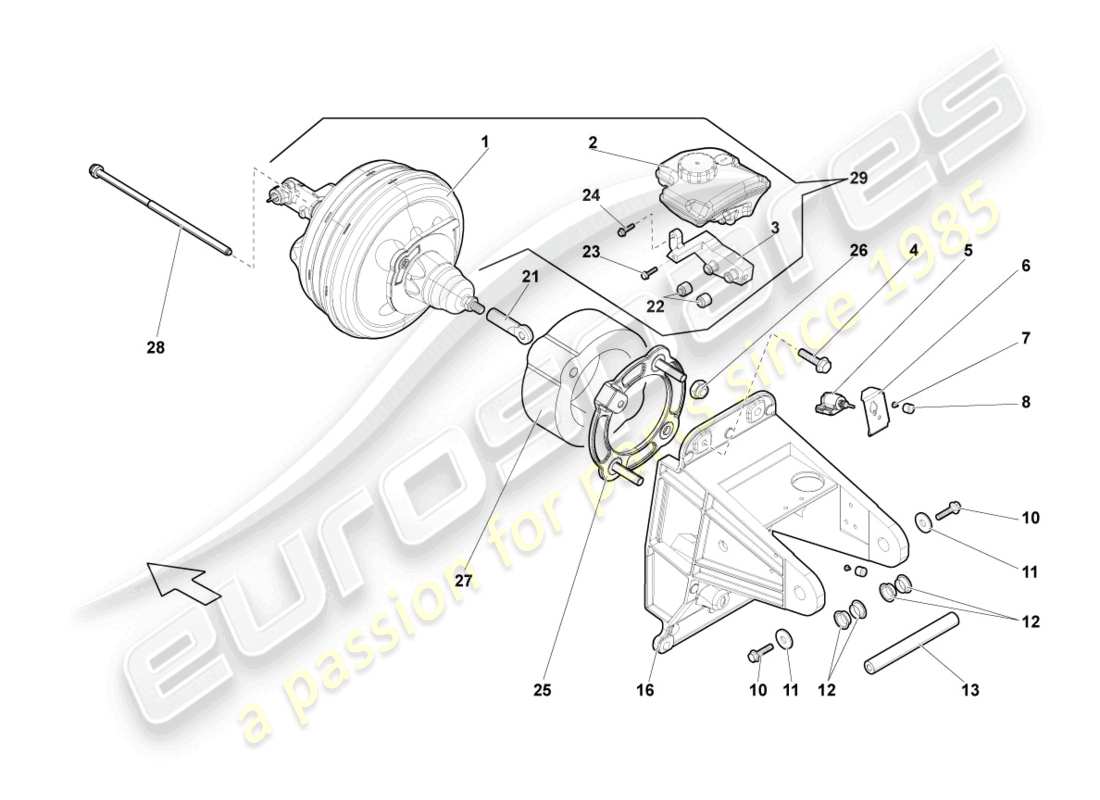un schéma de pièces du catalogue de pièces lamborghini lp570-4 sl (2014)