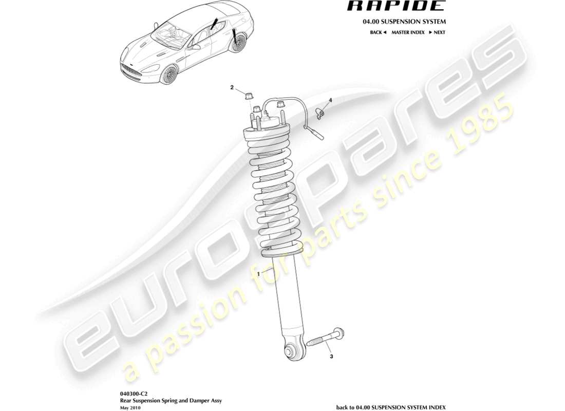 schéma de pièce contenant le numéro de pièce ad43-18w002-cc