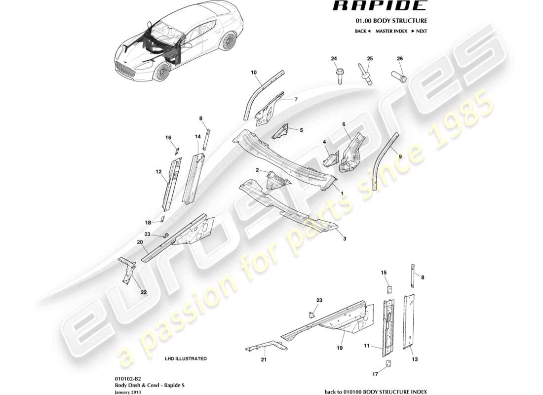 schéma de pièce contenant le numéro de pièce ad43-a02571-ab