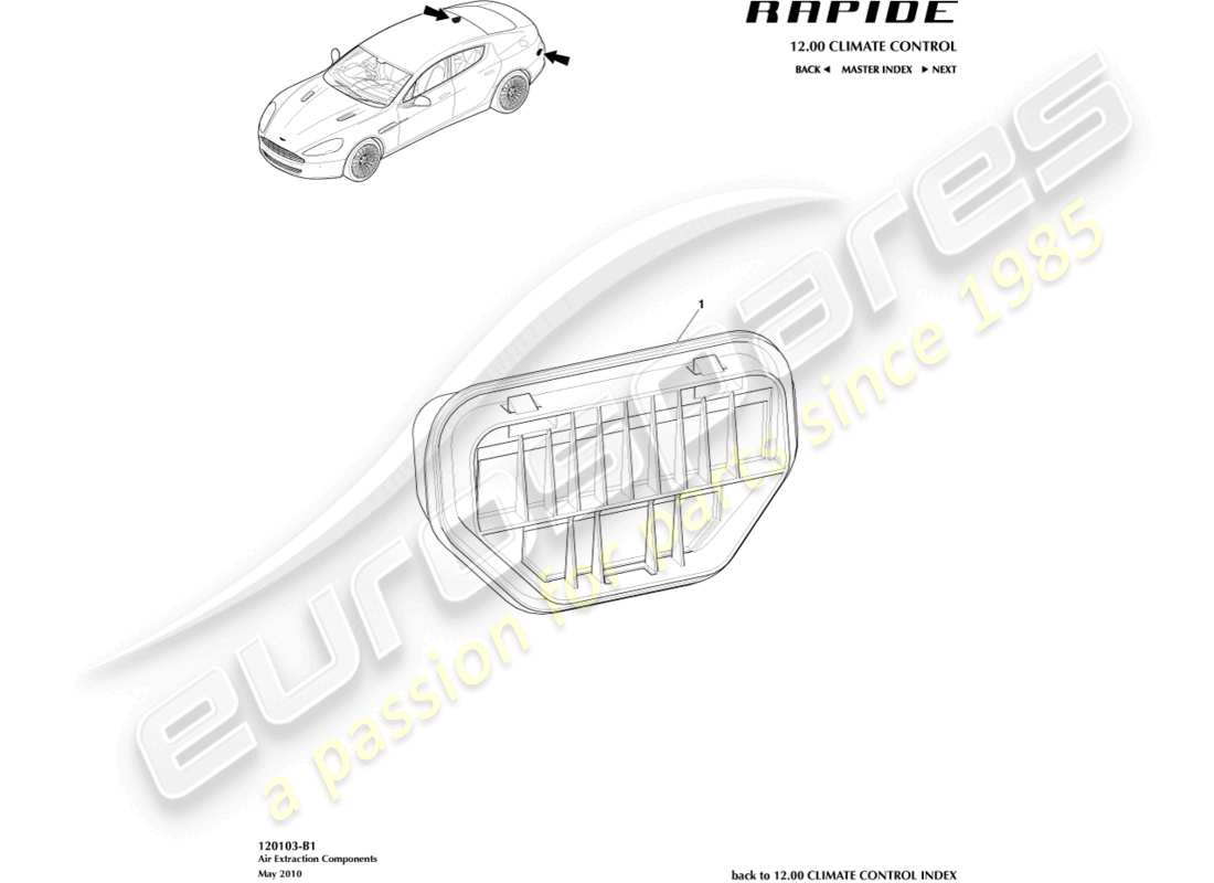 schéma de pièce contenant le numéro de pièce 2u5a-b280b63-aa