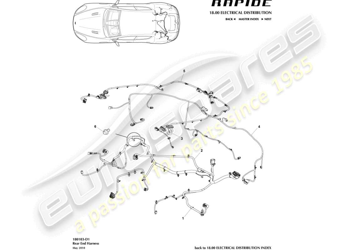 schéma de pièce contenant le numéro de pièce fd43-7c078-ac