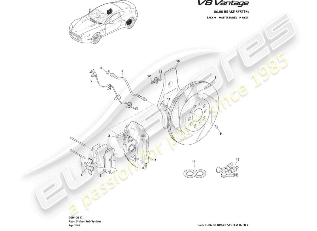 schéma de pièce contenant le numéro de pièce hg3y-2c465-da