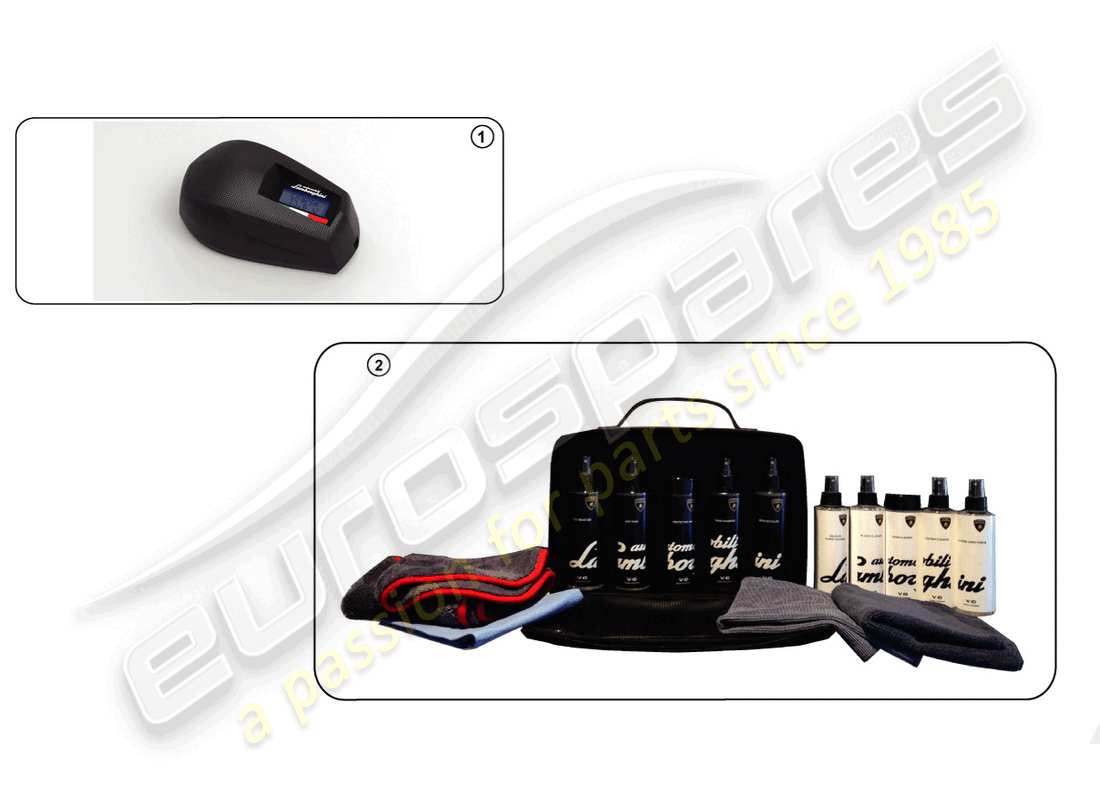 lamborghini gallardo coupe (accessories) chargeur de batterie schéma des pièces