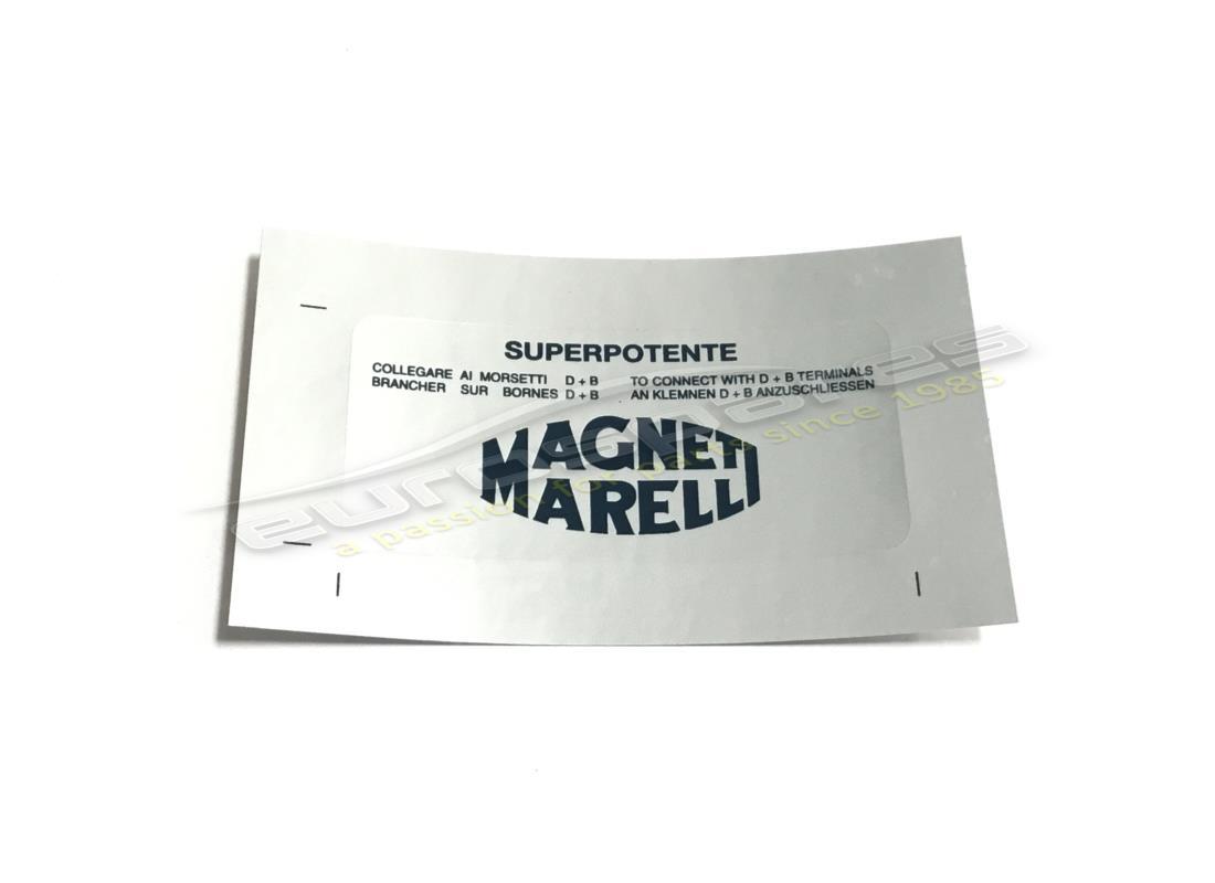 nouveau autocollant de bobine magneti marelli ferrari. numéro de pièce fst005 (1)