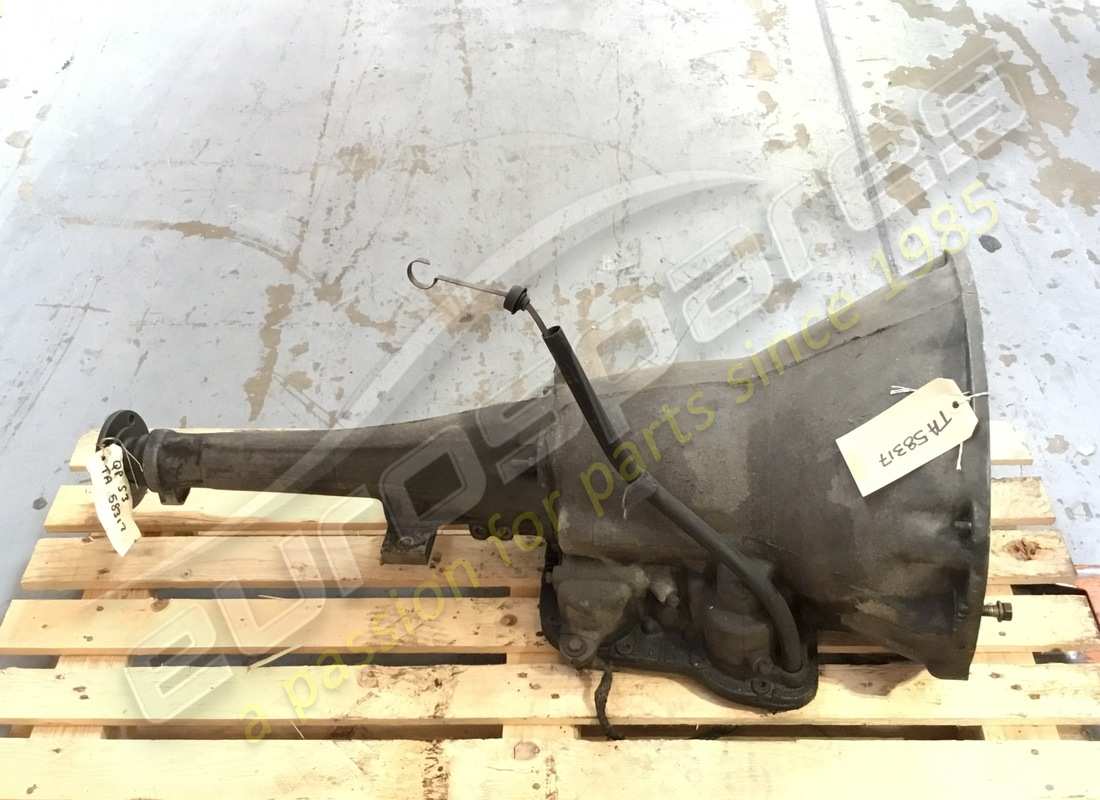 MASERATI BOITE DE VITESSES COMPLÈTE OCCASIONNÉE. NUMÉRO DE PIÈCE TA58317 (2) maserati boite de vitesses complète occasionnée. numéro de pièce ta58317 (2)