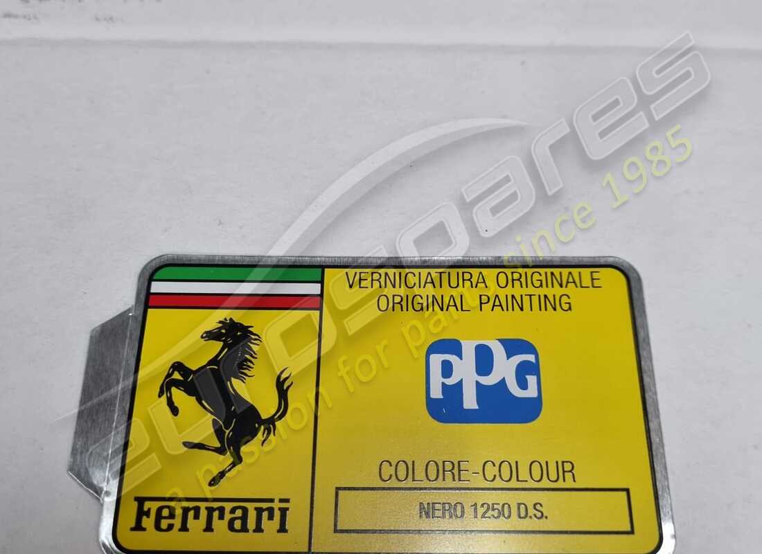 nouvelle peinture ferrari ppg nero. numéro de pièce mc361560 (1)