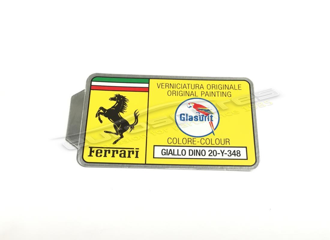 nouvel autocollant ferrari code de peinture glasurit (cercle). numéro de pièce er361549 (1)