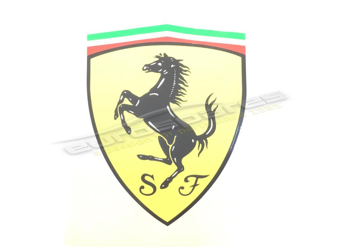 nouvel autocollant de bouclier ferrari (18cm x 14cm). numéro de pièce 95991605 (1)