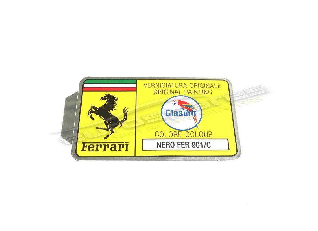 nouvel autocollant ferrari code de peinture glasurit (cercle). numéro de pièce er361546 (1)