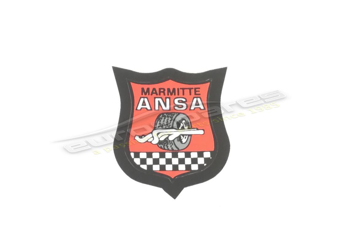NOUVEAU AUTOCOLLANT DE TUYAU D'ÉCHAPPEMENT Ferrari *ANSA* . NUMÉRO DE PIÈCE MC65522 (1)