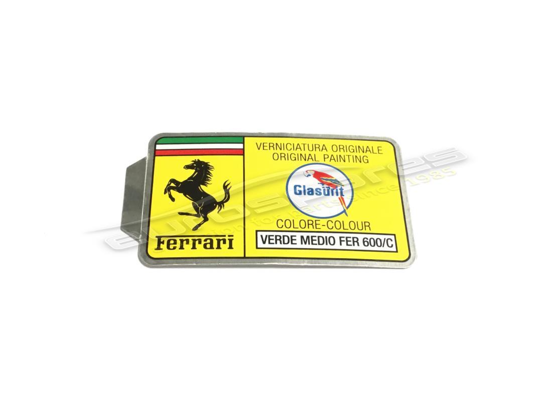 nouvel autocollant ferrari code de peinture glasurit (cercle). numéro de pièce er361534 (1)