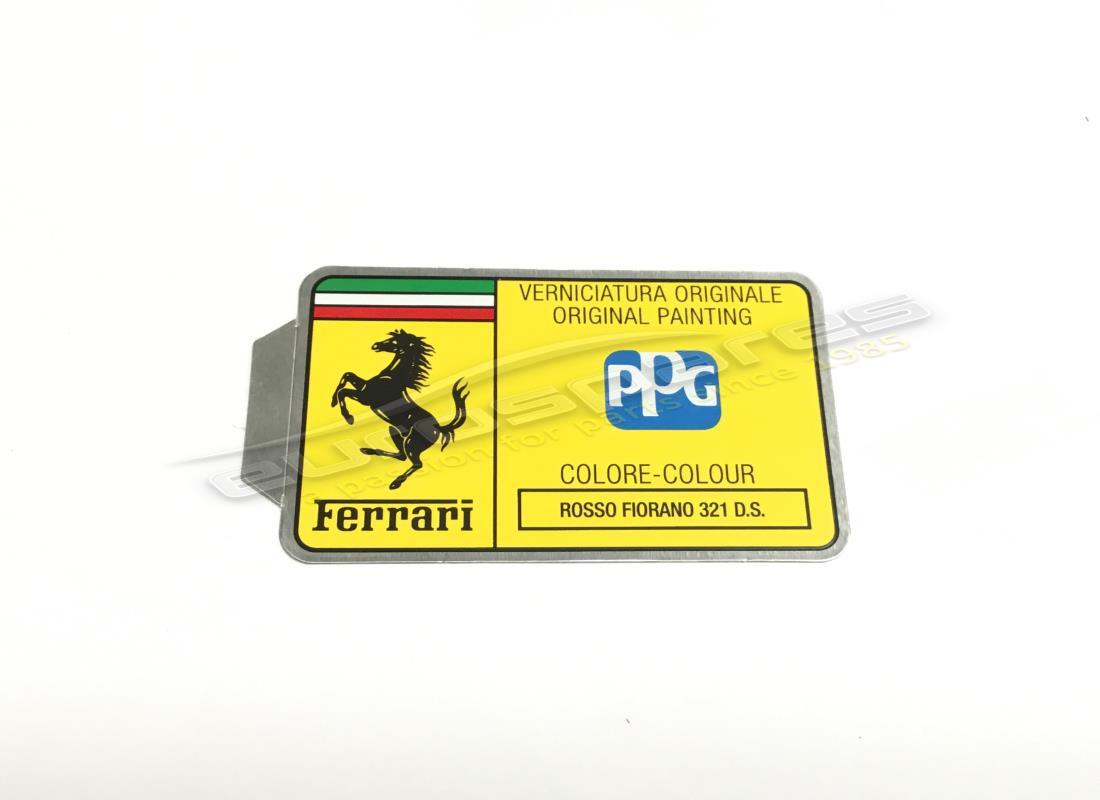 nouvelle étiquette de peinture ppg ferrari. numéro de pièce mc361559 (1)
