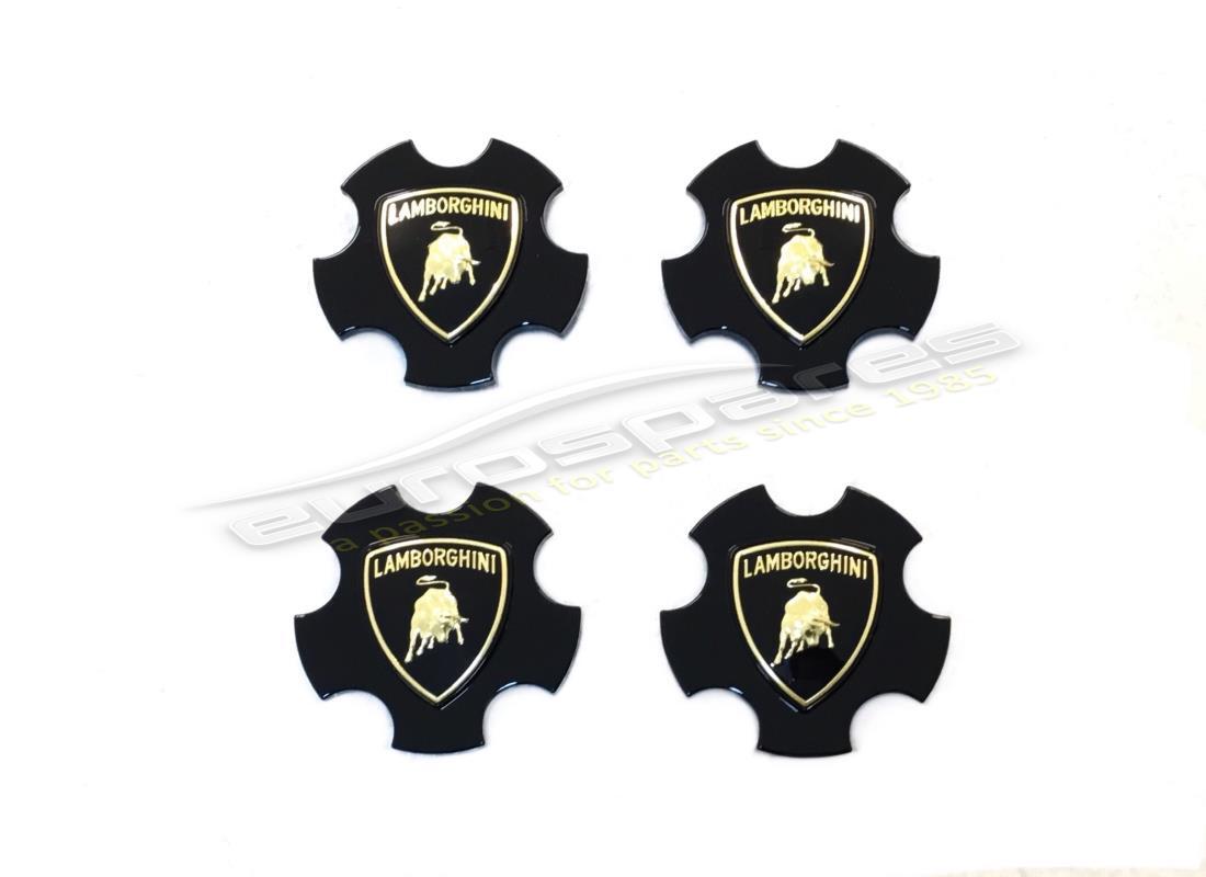nouveau kit lamborghini cal. noir brillant + badge cordon. numéro de pièce 0r1400139 (1)