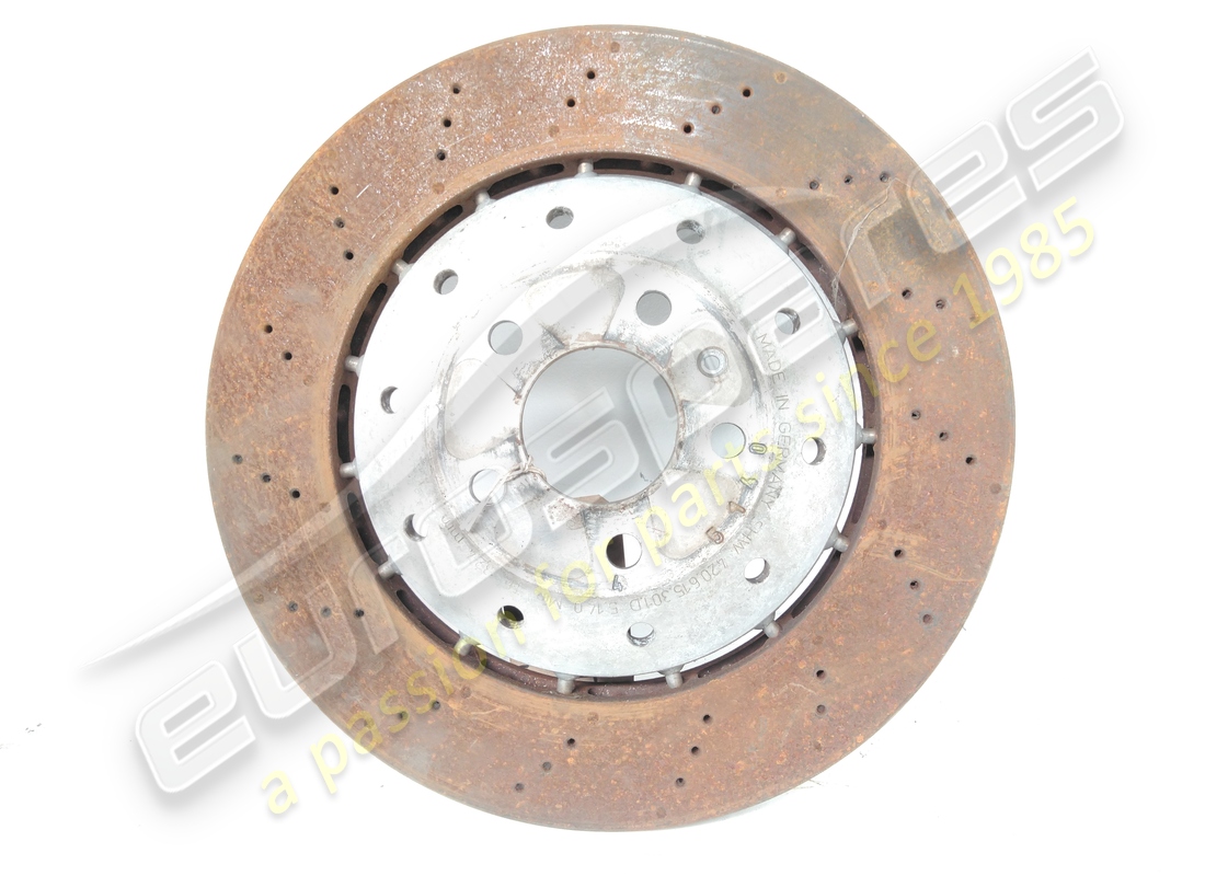 DISQUE DE FREIN Lamborghini UTILISÉ. NUMÉRO DE PIÈCE 420615301D (1)