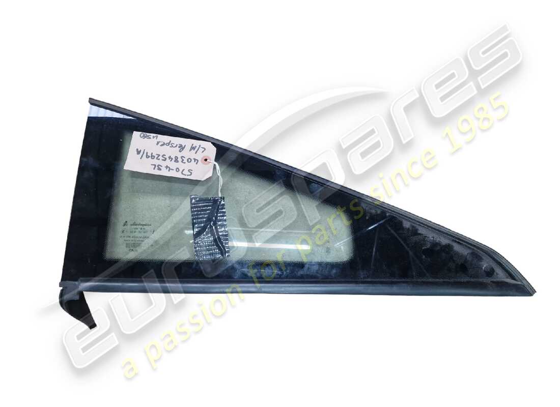 UTILISÉ Lamborghini FENÊTRE LATÉRAL . NUMÉRO DE PIÈCE 403845299A (1)