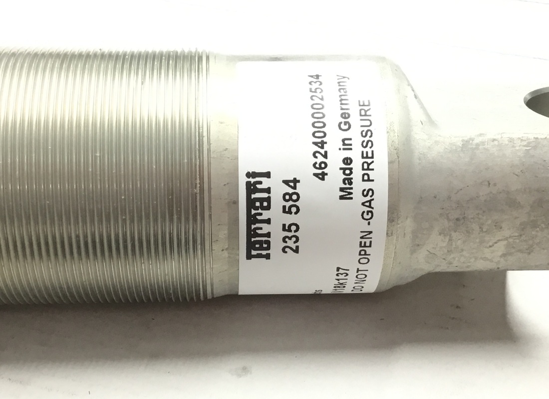 NOUVEAU AMORTISSEUR AVANT FERRARI. NUMÉRO DE PIÈCE 235584 (3) nouveau amortisseur avant ferrari. numéro de pièce 235584 (3)