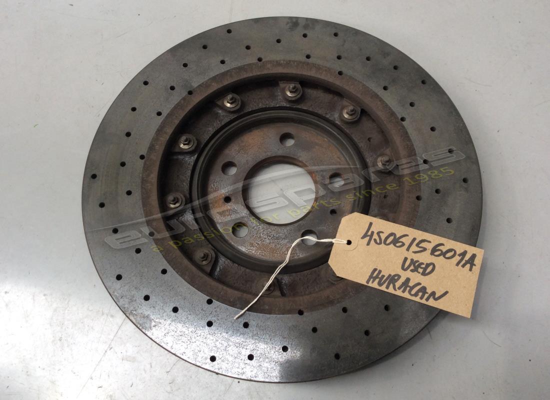 DISQUE DE FREIN EN CÉRAMIQUE D'OCCASION Lamborghini. NUMÉRO DE PIÈCE 4S0615602A (1)