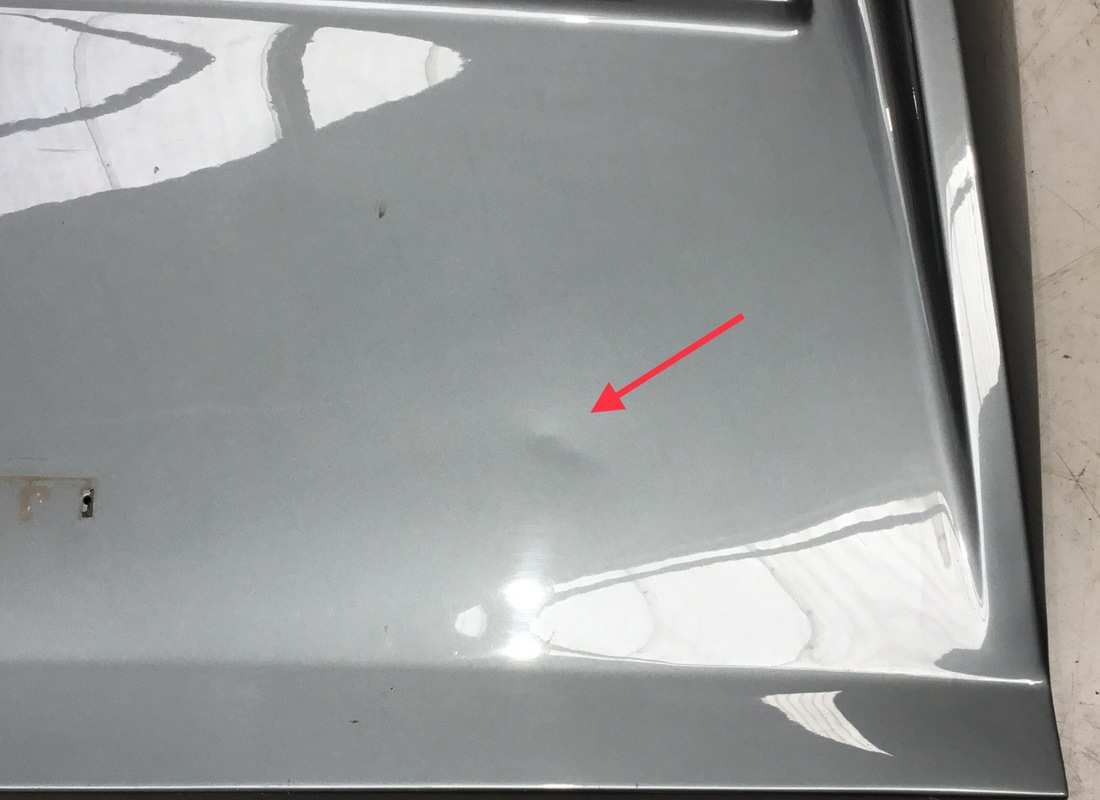 couvercle moteur arrière ferrari utilisé avec spoiler. numéro de pièce 61024000 (3)