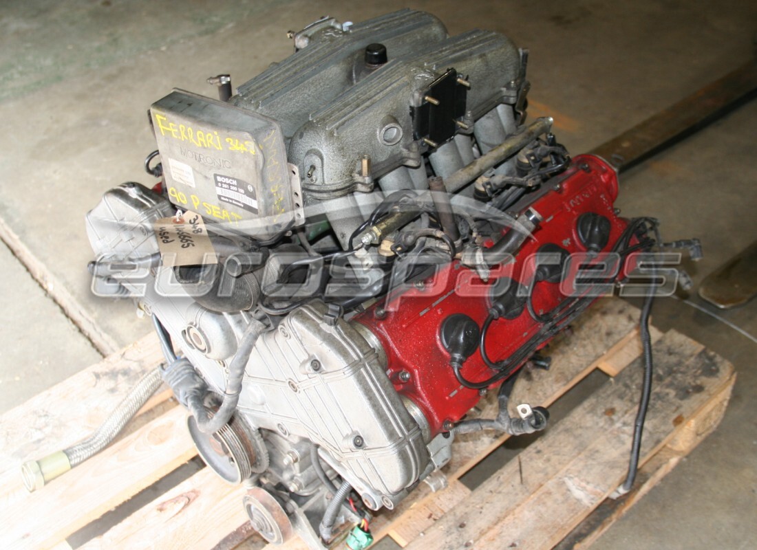 MOTEUR Ferrari F348 UTILISÉ. NUMÉRO DE PIÈCE 146665 (1)