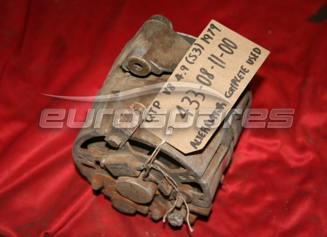 UTILISÉ Maserati ALTERNATEUR COMPLET. NUMÉRO DE PIÈCE 433081100 (1)