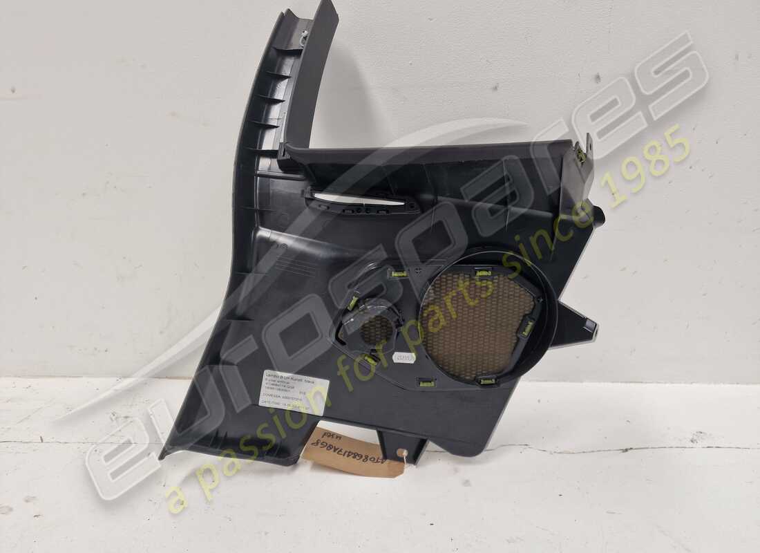 garniture lamborghini utilisée, pilier b droit, noir art. cuir. numéro de pièce 4t0868418aqg8 (2)