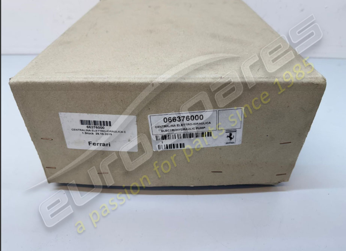 nouvelle pompe électrohydraulique ferrari. numéro de pièce 66376000 (2)