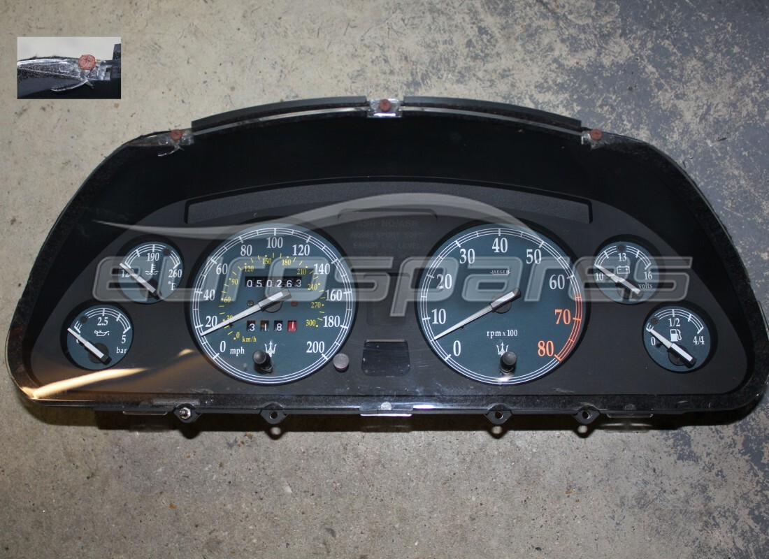Maserati INSTRUMENT RHD UTILISÉ. NUMÉRO DE PIÈCE 373686100 (1)