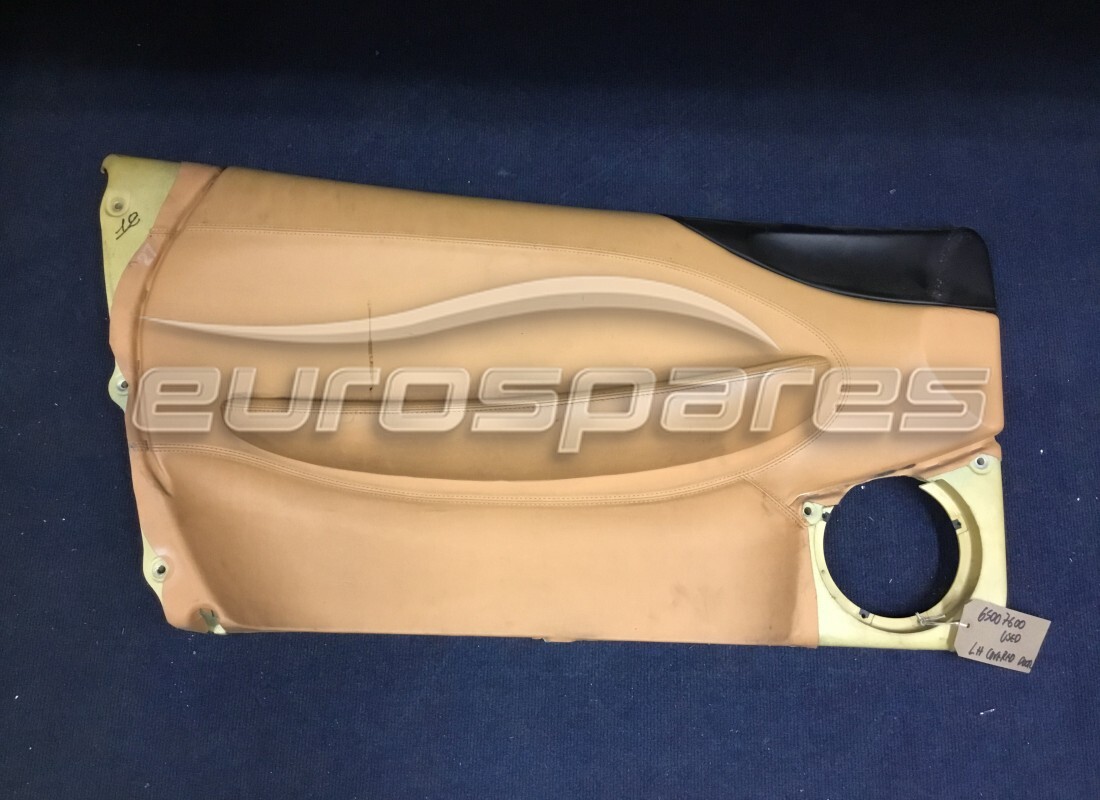 UTILISÉ Ferrari PANNEAU DE PORTE GAUCHE NOIR LHD . NUMÉRO DE PIÈCE 65007600 (1)