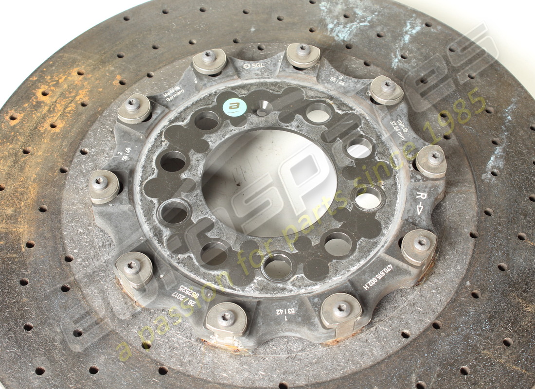 disque de frein utilisé lamborghini. numéro de pièce 470615602h (2)