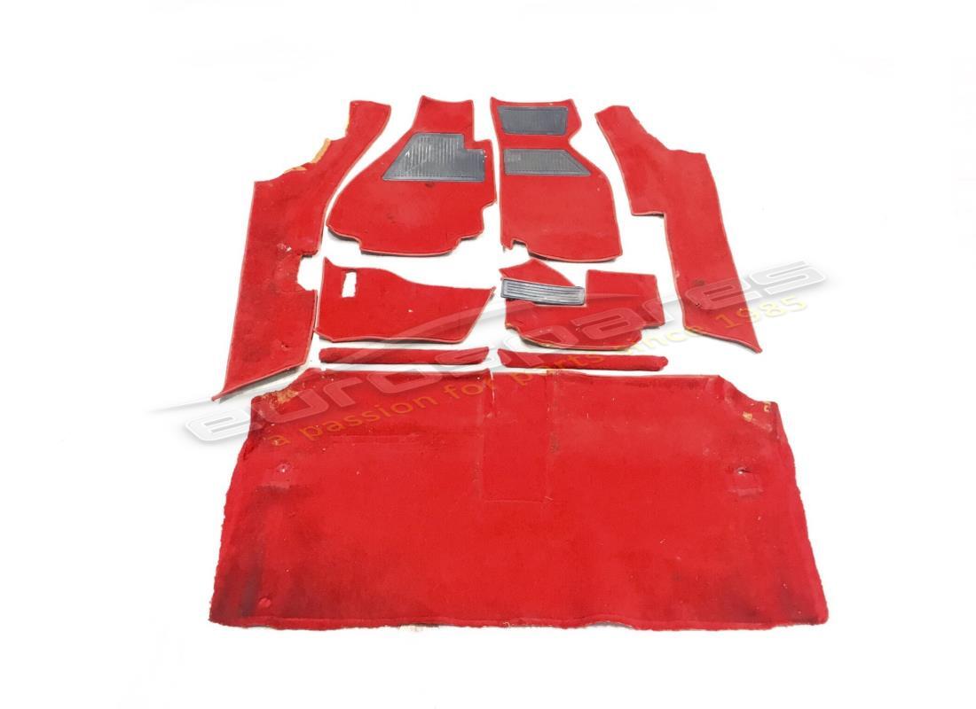 UTILISÉ Ferrari ENSEMBLE COMPLET DE TAPIS LHD. NUMÉRO DE PIÈCE 95999003 (1)
