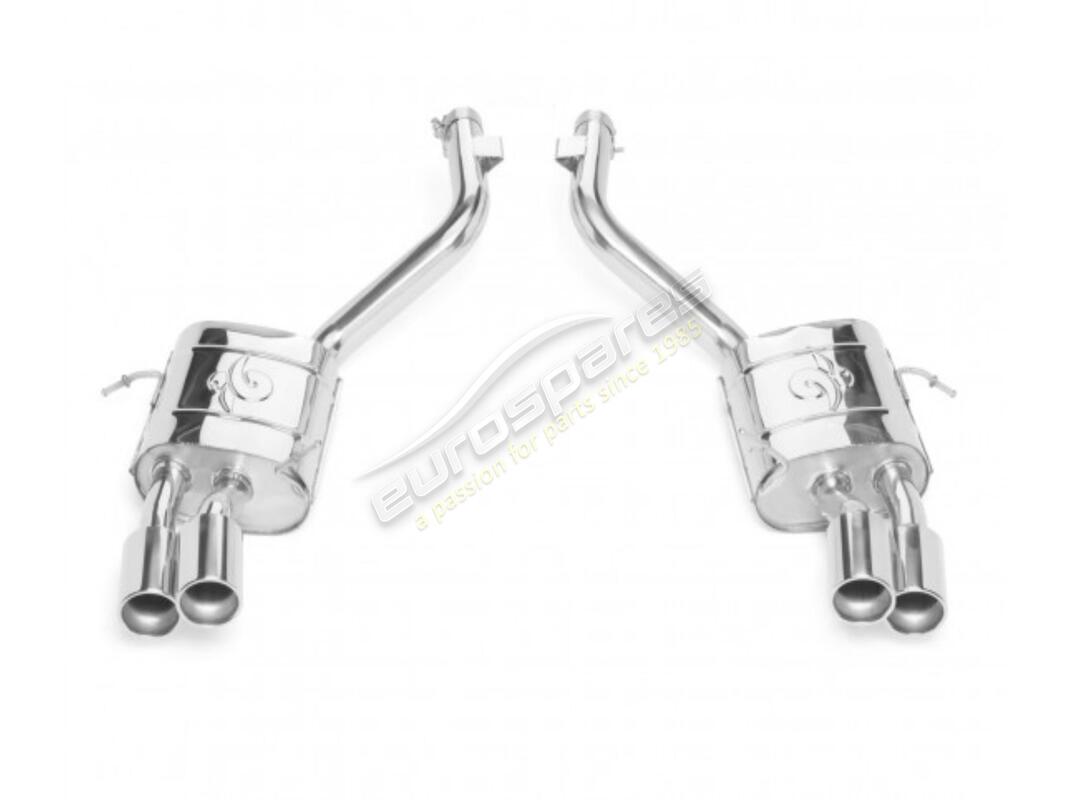 nouveau kit de silencieux tubi maserati quattroporte m139. numéro de pièce tsqporte05003a (1)