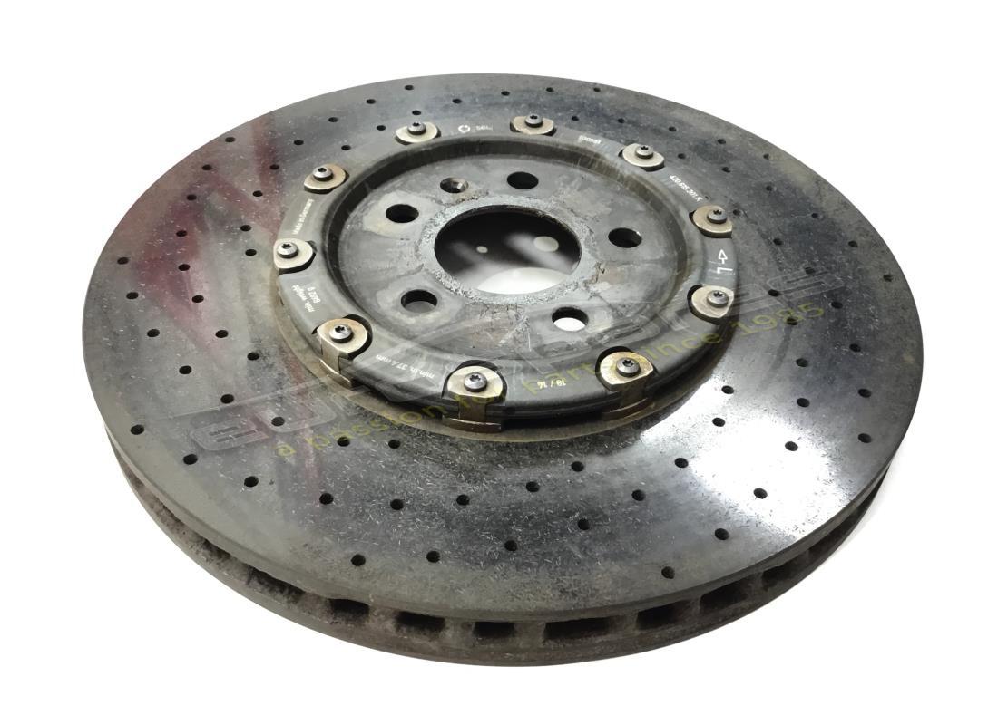 DISQUE DE FREIN CARBONE-CÉRAMIQUE (CCP) D'OCCASION Lamborghini. NUMÉRO DE PIÈCE 420615301K (1)