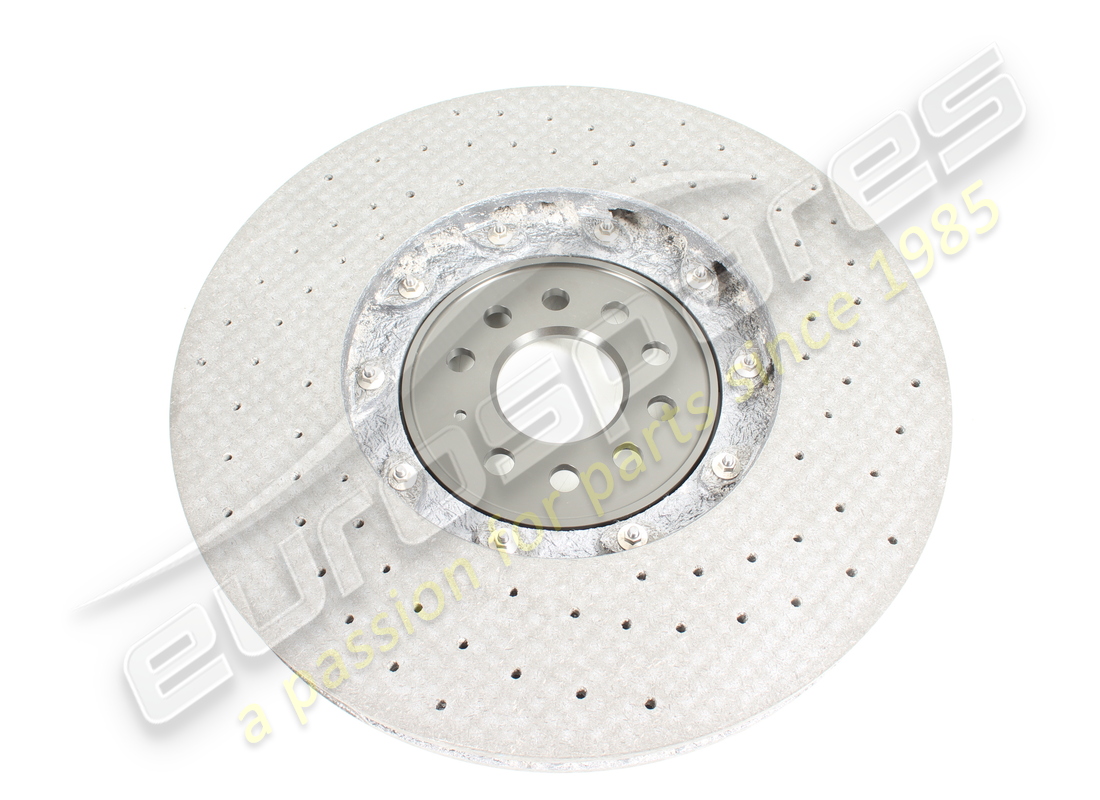 disque de frein avant gauche neuf lamborghini en céramique (ventilé). numéro de pièce 470615301g (2)